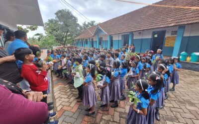 ചങ്ങാതിക്ക് ഒരു മരം പദ്ധതി വിപുലീകരിച്ചു പെരുംകുളം എ എം എൽ പി സ്കൂൾ