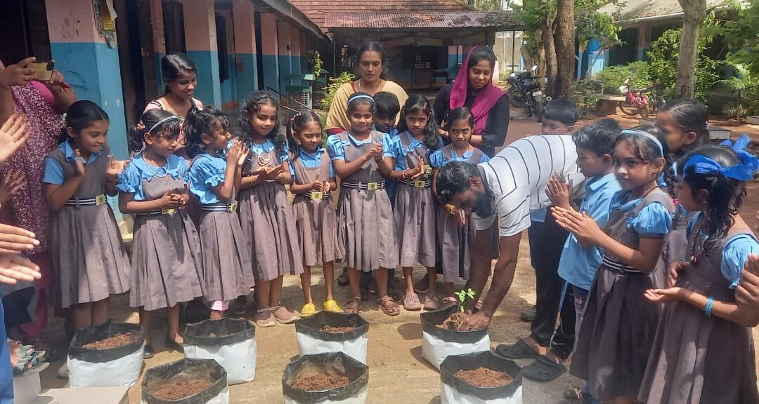 വക്കം ഗവ.ന്യൂ എൽ പി സ്കൂളിൽ “നമ്മൾക്കുള്ളത് നമ്മളൊരുക്കും” പച്ചക്കറി കൃഷിക്ക് തുടക്കമായി