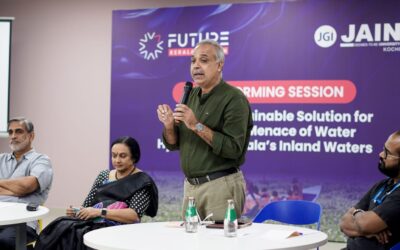 കുളവാഴ ശല്യം: ബോധവത്കരണ ക്യാമ്പയിനുമായി കൊച്ചി ജെയിൻ യൂണിവേഴ്സിറ്റി