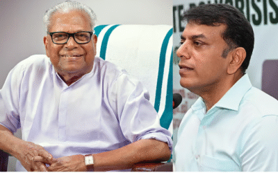 ‘ഒരു സ്വാതന്ത്ര്യ സമരസേനാനിയുടെ മകന് അഭിമാനിക്കാവുന്ന ദിവസം’; വി എസിനെ ഓര്‍മ്മിച്ച് അരുണ്‍കുമാര്‍