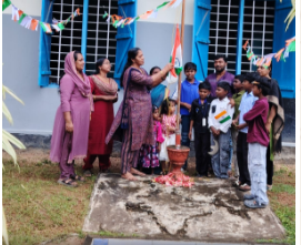 സ്വാതന്ത്ര്യ ദിനാഘോഷ പരിപാടികൾ സംഘടിപ്പിച്ച് കോരാണി ഡോക്ടർ അംബേദ്കർ മെമ്മോറിയൽ യുപി സ്കൂൾ