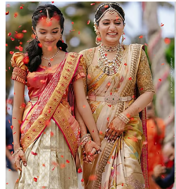 മകളുടെ കൈ പിടിച്ച് മണ്ഡപത്തിലേക്ക്; ആര്യയും സിബിനും വിവാഹിതരായി