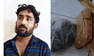 വന്‍ കഞ്ചാവ് വേട്ട; 18 കിലോ കഞ്ചാവുമായി പോത്തൻകോട് സ്വദേശിയായയുവാവ് അറസ്റ്റില്‍