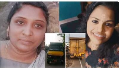 ജോലിക്ക് പോകാന്‍ ബസ് കാത്തു നിന്നവര്‍ക്കിടയിലേക്ക് പിക്കപ്പ് വാന്‍ ഇടിച്ചുകയറി