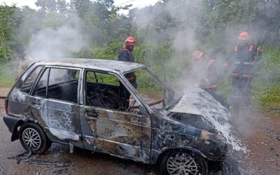 ആറ്റിങ്ങൽ മാമം ചന്തയ്ക്ക് സമീപം മാരുതി കാർ കത്തി