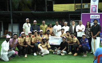 അദാനി റോയല്‍സ് കപ്പ്: ആവേശപ്പോരാട്ടത്തിനൊടുവില്‍ വിഴിഞ്ഞം ബാച്ച്‌മേറ്റ്‌സിന് കിരീടം