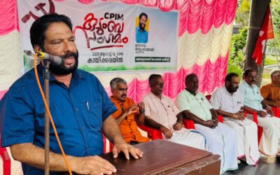 വർഗീയതക്കെതിരെയുള്ള പോരാട്ടം ശക്തിപ്പെടുത്തണം; അഡ്വ. വി ജോയി എം എൽ. എ