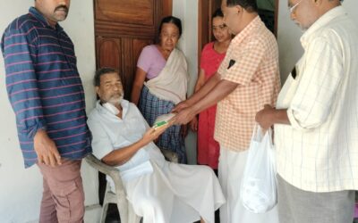 പാലിയേറ്റീവ് കിടപ്പ് രോഗികൾക്ക് ഓണക്കോടി വിതരണം നടത്തി സി.പി.ഐ.എം ആറ്റിങ്ങൽ വെസ്റ്റ് ലോക്കൽക്കമ്മിറ്റി