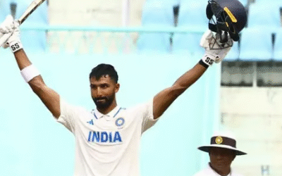 ധ്രുവ് ജുറേലിന് പിന്നാലെ സെഞ്ച്വറിയടിച്ച് ദേവ്ദത്ത് പടിക്കലും; തിരിച്ചടിച്ച് ഇന്ത്യ