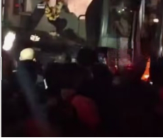 ബസ് കാത്തു നിന്നയാളെ ലിവർ എടുത്ത് ബസ് ഡ്രൈവർ ആക്രമിച്ചു