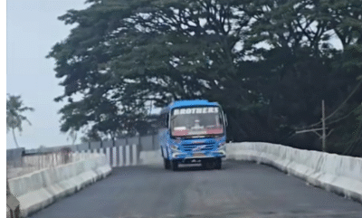ചിറയിൻകീഴ് മേൽപ്പാലം താൽക്കാലികമായി തുറന്നു