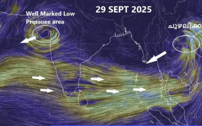 കാലവര്‍ഷം അവസാന ലാപ്പിലേക്ക്, നവരാത്രി കഴിഞ്ഞാല്‍ ദുര്‍ബലമായേക്കും; മറ്റന്നാള്‍ ന്യൂനമര്‍ദ്ദത്തിന് സാധ്യത