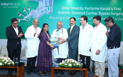 ഹൃദയചികിത്സാ രംഗത്ത് പുതുയുഗം കുറിച്ച് ആസ്റ്റര്‍ മെഡ്സിറ്റി; ആദ്യ റോബോട്ടിക്-അസിസ്റ്റഡ് കാര്‍ഡിയാക് ബൈപാസ് ശസ്ത്രക്രിയ വിജയം