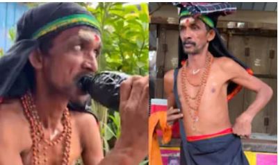 ഭക്ഷണം കഴിക്കില്ല; ദിവസവും 7-8 ലിറ്റർ എഞ്ചിൻ ഓയിൽ അകത്താക്കും; കർണാടക സ്വദേശിയായ ‘ഓയിൽ’ കുമാർ