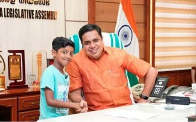 നിയമസഭയില്‍ അതിഥിയായെത്തി മൂന്നാം ക്ലാസുകാരന്‍