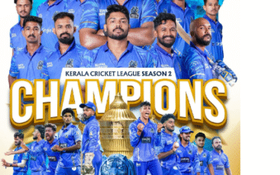 കേരള ക്രിക്കറ്റ്‌ ലീഗിൽ കൊച്ചി ബ്ലൂ ടൈഗേഴ്സ് ചാമ്പ്യന്മാർ