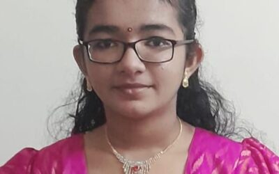 കേരള ഹിന്ദി പ്രചാരസഭ പ്രഥമ പരീക്ഷയിൽ ഒന്നാം റാങ്ക് നേടിയ നിവേദിത എ.എൻ