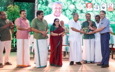 കിളിമാനൂർ ബ്ലോക്കിലെ പച്ചത്തുരുത്തകൾക്ക് പുരസ്കാര പെരുമഴ