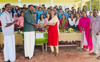 അവനവഞ്ചേരി ഗവ. ഹൈസ്‌കൂളിലെ ‘ഹരിതകൂടാരം’ പദ്ധതിയുടെ ഭാഗമായി കൃഷി ചെയ്തുണ്ടാക്കിയ ഉത്പന്നങ്ങളുടെ വിപണനോദ്ഘാടനം സംഘടിപ്പിച്ചു