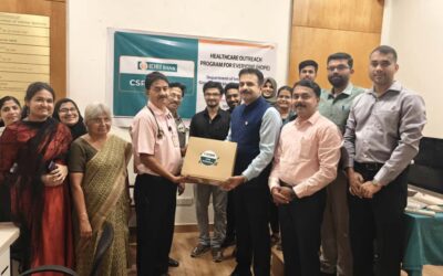 ഐഡിബിഐ ബാങ്ക് മെഡിക്കൽ കോളേജിന് 3 വി.പി.എ.പി മെഷീനുകൾ കൈമാറി