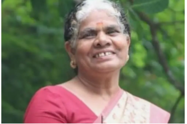 ക്ഷേത്ര മുറ്റം അടിച്ച് വാരുന്നതിനിടെ മരക്കൊമ്പ് തലയിൽ വീണു വീട്ടമ്മക്ക് ദാരുണാന്ത്യം