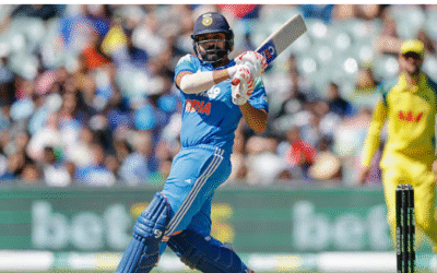 കരകയറ്റിയത് രോഹിതും ശ്രേയസും അക്ഷർ പട്ടേലും; ഓസീസിന് ലക്ഷ്യം 265 റണ്‍സ്