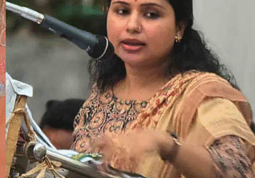 ‘മാലയും താലിയും കാണ്മാനില്ല’, പരാതിയുമായി കോണ്ഗ്രസ് നേതാവ് വീണ എസ് നായര്