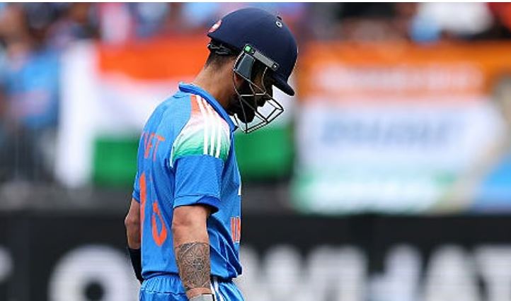 കോഹ്‌ലി ‘ഡക്ക്’! രണ്ടാം ഏകദിനത്തിലും നിരാശ; രോഹിത് ക്രീസില്‍