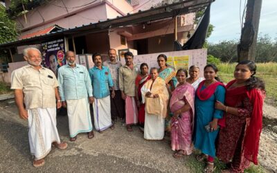 സമത്വം റെസിഡൻസ് അസോസിയേഷന്റെ നേതൃത്വത്തിൽ മുതിർന്ന പൗരന്മാരെ ആദരിച്ചു