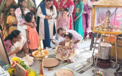 മാമം പെരുമാമഠം ദേവീ ക്ഷേത്രത്തിൽ വിദ്യാരംഭ ചടങ്ങുകൾ നടന്നു