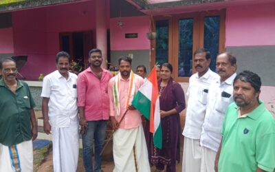 മുദാക്കൽ ഗ്രാമപഞ്ചായത്തിലെ മുൻ സി പി എം മെമ്പർ കോൺഗ്രസ്സിൽ ചേർന്നു