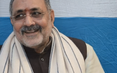 ‘ബിഹാര് കീഴടക്കി, ഇനി ബംഗാള്’; കേന്ദ്രമന്ത്രി ഗിരിരാജ് സിങ്