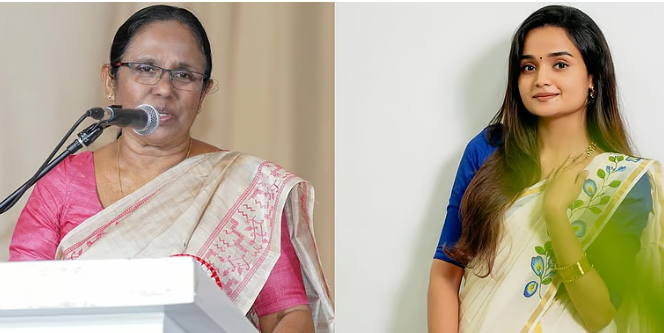 ‘പുതിയ തലമുറ മനുഷ്യത്വത്തിൻ്റെ മഹത്വം മനസിലാക്കുന്നവരാണെന്നതിൽ ആശ്വാസം’; മീനാക്ഷിയെ അഭിനന്ദിച്ച് കെ കെ ശൈലജ