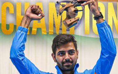 10 മീറ്റര് എയര് പിസ്റ്റളില് ലോക ചാംപ്യനാകുന്ന ആദ്യ ഇന്ത്യന് താരം സാമ്രാട്ട് റാണ!