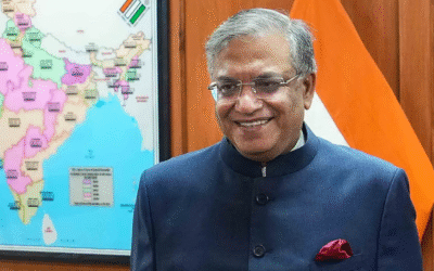 ഗ്യാനേഷ് കുമാര് ഐഐഡിഇഎ ചെയര്മാന്