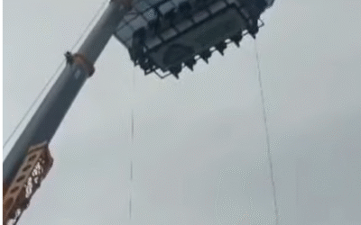 മൂന്നാറില്‍ സ്‌കൈ ഡൈനിങ്ങില്‍ വിനോദ സഞ്ചാരികള്‍ കുടുങ്ങി, ഒന്നര മണിക്കൂറിലേറെ രക്ഷാപ്രവര്‍ത്തനം