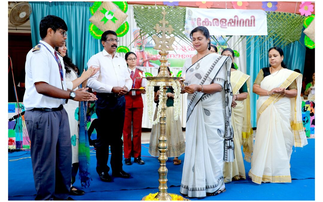 കേരളപ്പിറവി ആഘോഷത്തിൻ്റെ നിറവിൽ സെൻ്റ് തോമസ് സെൻട്രൽ സ്കൂൾ