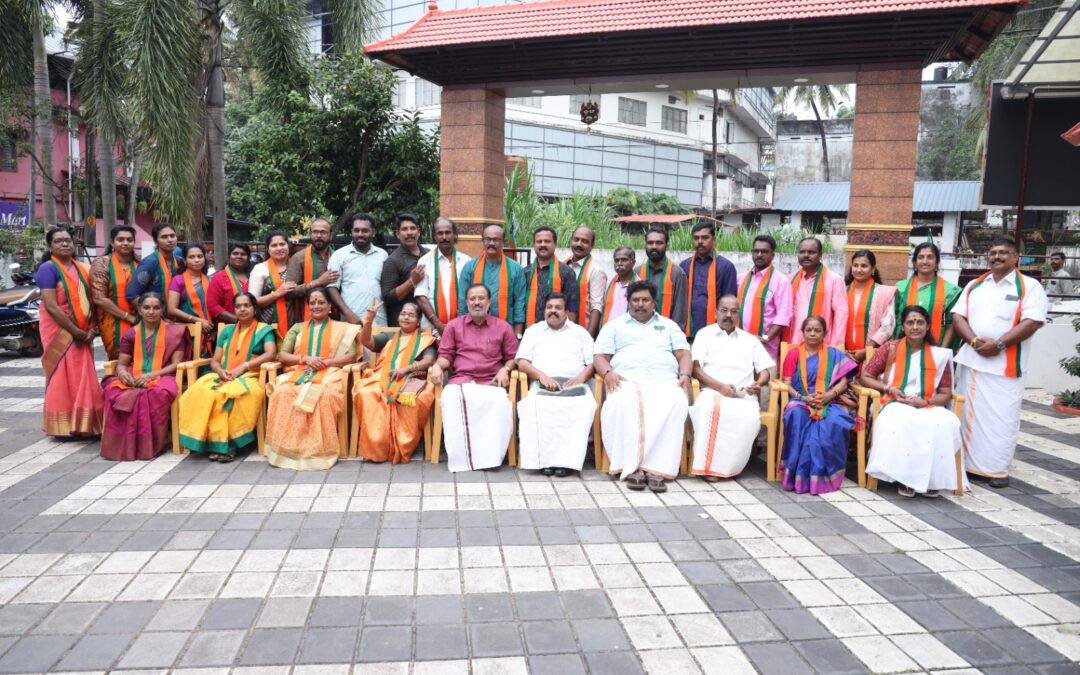 ആറ്റിങ്ങൽ നഗരസഭ ബി ജെ പി യുടെ ഒന്നാം ഘട്ട സ്ഥാനാർത്ഥി പട്ടിക