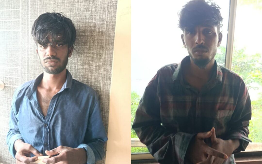 തമിഴ്നാട്ടിലെ കുപ്രസിദ്ധ കൊടുംകുറ്റവാളികൾ വർക്കല പാപനാശം ടൂറിസം പോലീസിന്റെ പിടിയിലായി
