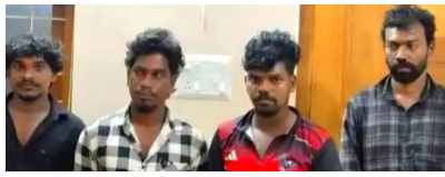 കിളിമാനൂരിൽ കാട്ടുപന്നിയെ കൊന്ന് ഇറച്ചിയാക്കിയ സംഘം പിടിയിൽ