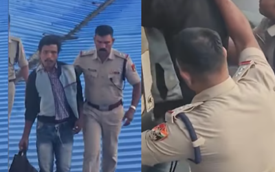 റെയില്വേ പ്ലാറ്റ്ഫോമിന്റെ മേല്ക്കൂരയില് കയറി യുവാവിന്റെ ആത്മഹത്യാ ഭീഷണി