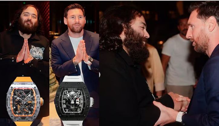 അനന്ത് അംബാനി മെസിക്ക് സമ്മാനിച്ച അത്യാഡംബര വാച്ചിന്റെ വില എത്ര?