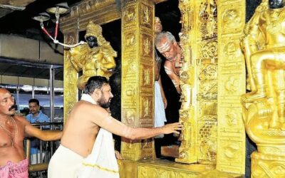 ഗോവര്ദ്ധന് മാളികപ്പുറത്ത് സമര്പ്പിച്ച സ്വര്ണം രേഖപ്പെടുത്താന് എന്തുകൊണ്ട് വൈകി?; തിരുവിതാംകൂര് ദേവസ്വം ബോര്ഡിന് വീഴ്ച