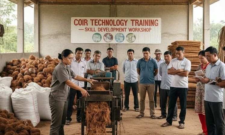 കയ‍ർ ടെക്നോളജിയിൽ ഡിപ്ലോമ, സർട്ടിഫിക്കറ്റ് കോഴ്സുകൾ; മാസം 3,000 രൂപ സ്റ്റൈപൻഡ്