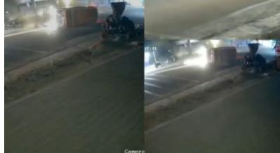 വെഞ്ഞാറമൂട്ടിൽ ടൂറിസ്റ്റ് വാൻ ബൈക്കിലിടിച്ച് മറിഞ്ഞ് അപകടം