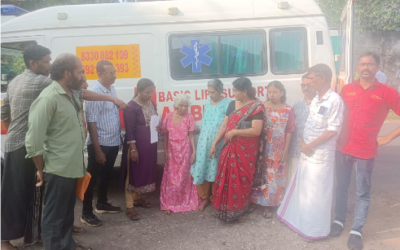 ആശ്രയമറ്റ കുടുംബത്തെ വാർഡ് മെമ്പറുടെ നേതൃത്വത്തിൽ പുനരധിവാസ കേന്ദ്രത്തിലേക്ക് മാറ്റി