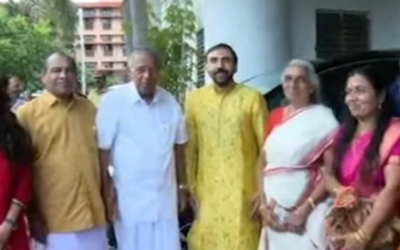 മുഖ്യമന്ത്രിക്കൊപ്പം ചടങ്ങില്‍ ഉണ്ണികൃഷ്ണന്‍ പോറ്റി; ഒറിജനല്‍ ദൃശ്യം പുറത്ത്