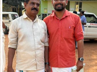 അച്ഛനും മകനും ഗ്രാമപഞ്ചായത്തിലേക്ക്