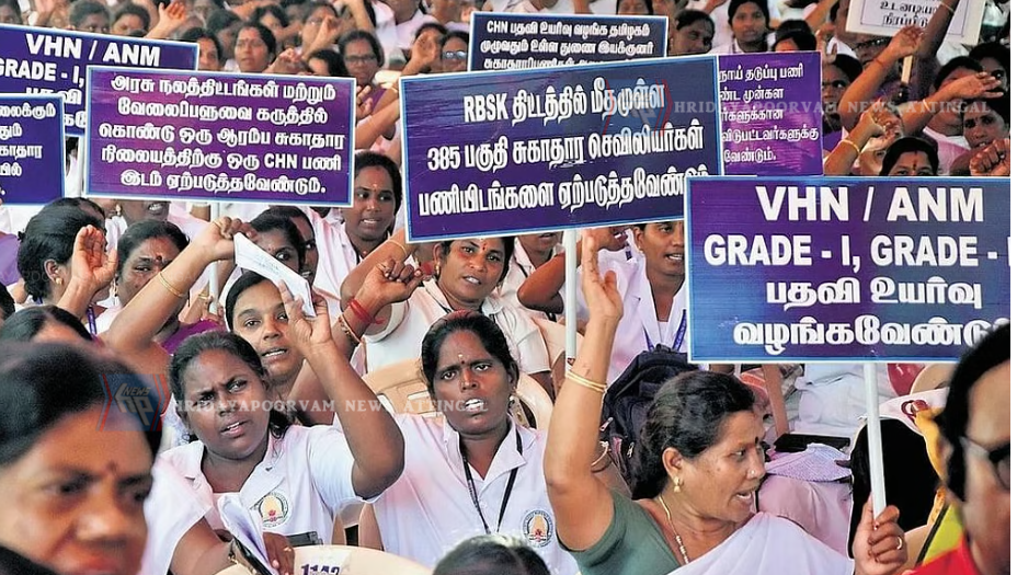 തമിഴ്നാട്ടില് നഴ്സുമാരുടെ ആവശ്യങ്ങള് പരിഗണിക്കുമെന്ന് സര്ക്കാര്