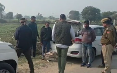 വന്‍തോതില്‍ സ്‌ഫോടക വസ്തുക്കളുമായി കാര്‍ പിടിയില്‍, രണ്ടുപേര്‍ കസ്റ്റഡിയില്‍